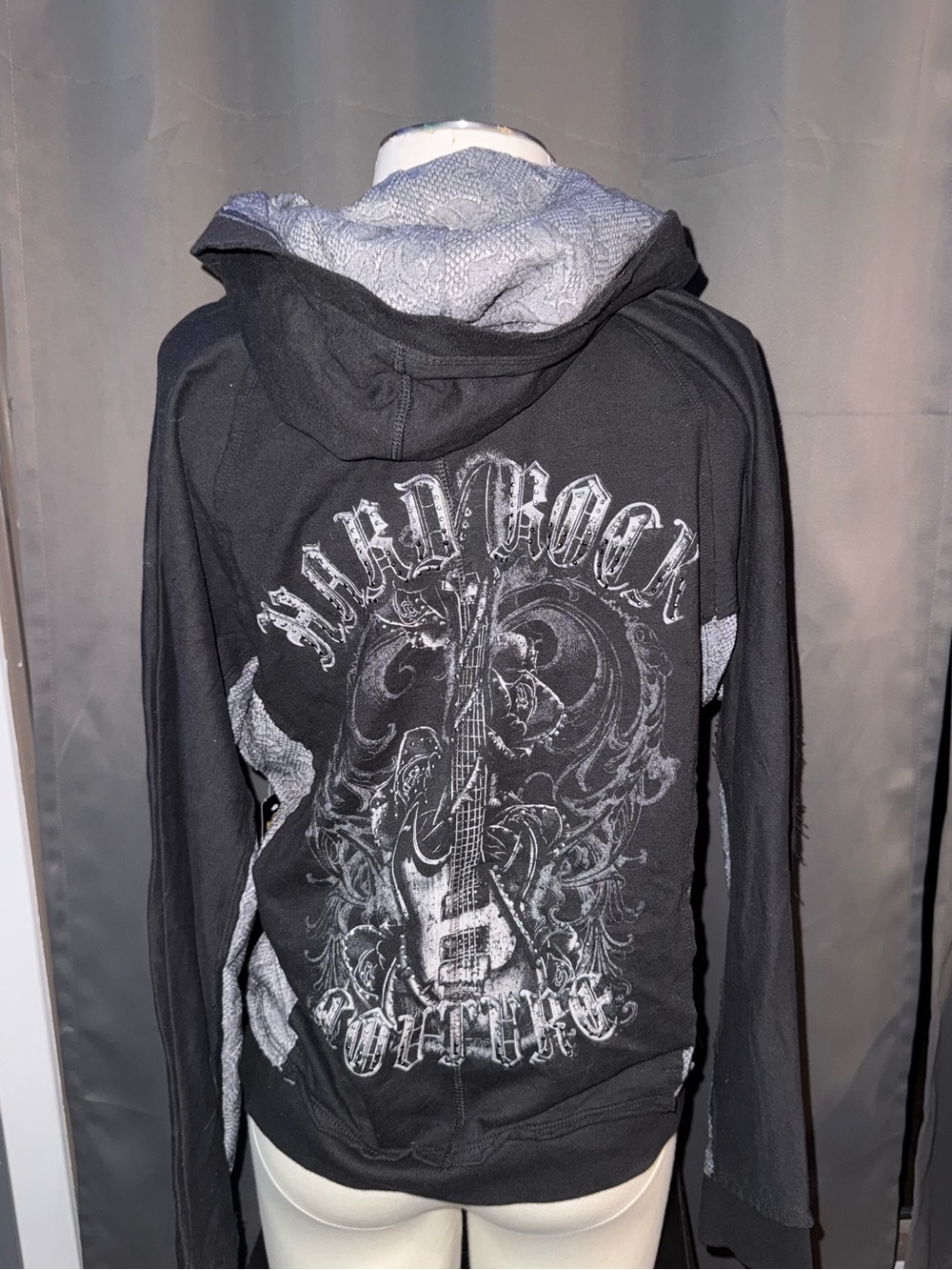 Brand new Y2k early 2000s vintage Hard Rock zip up hoodie